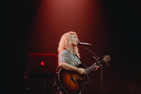 Tori Kelly's Performing At a Stage